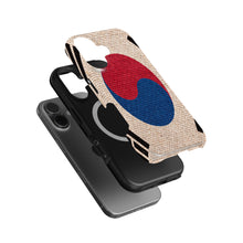 South Korea Flag Pride magnetic tough case for iPhone