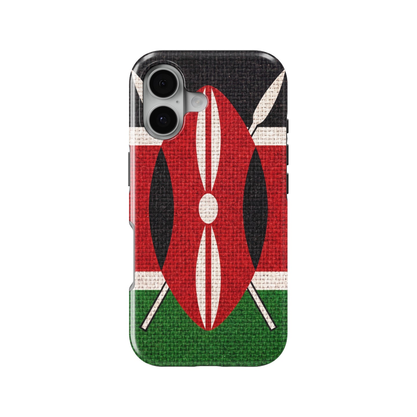 Kenya Flag Pride magnetic tough case for iPhone