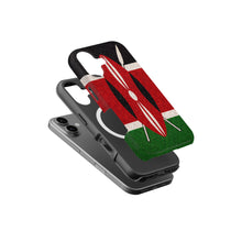 Kenya Flag Pride magnetic tough case for iPhone