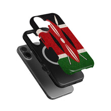 Kenya Flag Pride magnetic tough case for iPhone