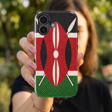 Kenya Flag Pride magnetic tough case for iPhone