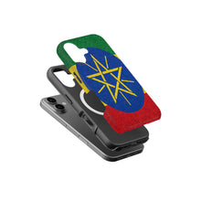 Ethiopia Flag Pride magnetic tough case for iPhone