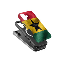 Ghana Flag Pride magnetic tough case for iPhone