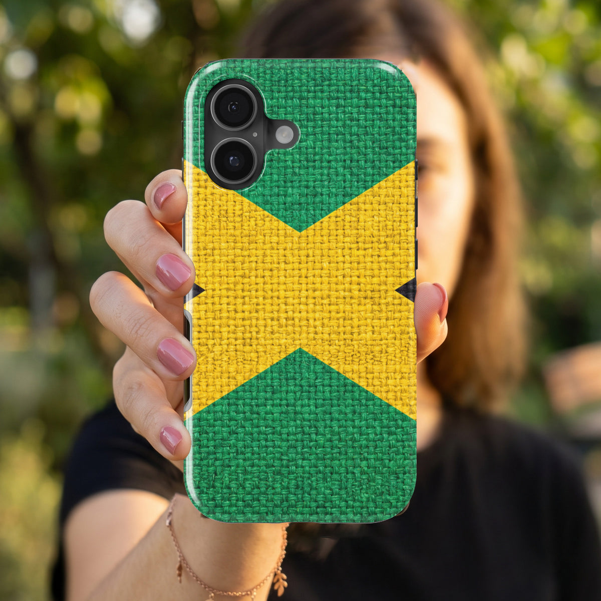 Jamaica Flag Pride magnetic tough case for iPhone