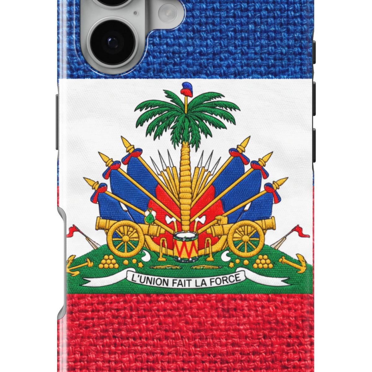 Haiti Flag Pride magnetic tough case for iPhone