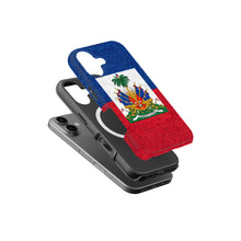 Haiti Flag Pride magnetic tough case for iPhone