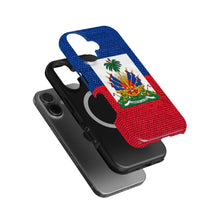 Haiti Flag Pride magnetic tough case for iPhone