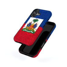 Haiti Flag Pride magnetic tough case for iPhone