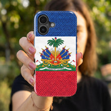 Haiti Flag Pride magnetic tough case for iPhone