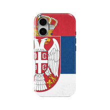 Serbia Flag Pride magnetic tough case for iPhone