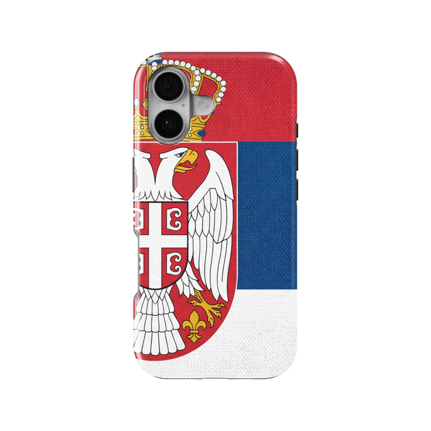 Serbia Flag Pride magnetic tough case for iPhone