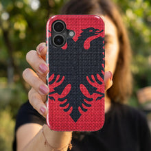 Albania Flag Pride magnetic tough case for iPhone
