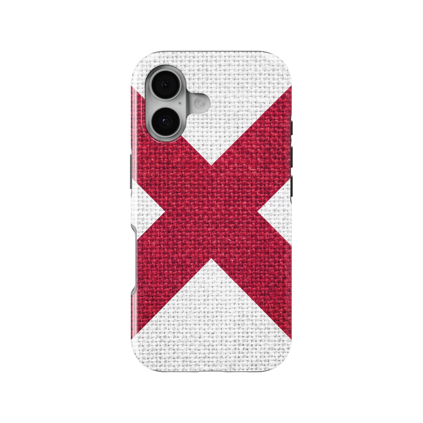 Alabama State Flag magnetic tough case for iPhone
