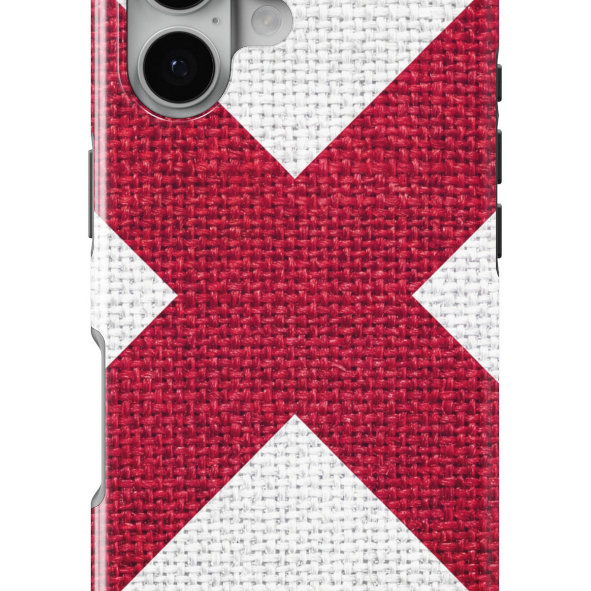 Alabama State Flag magnetic tough case for iPhone