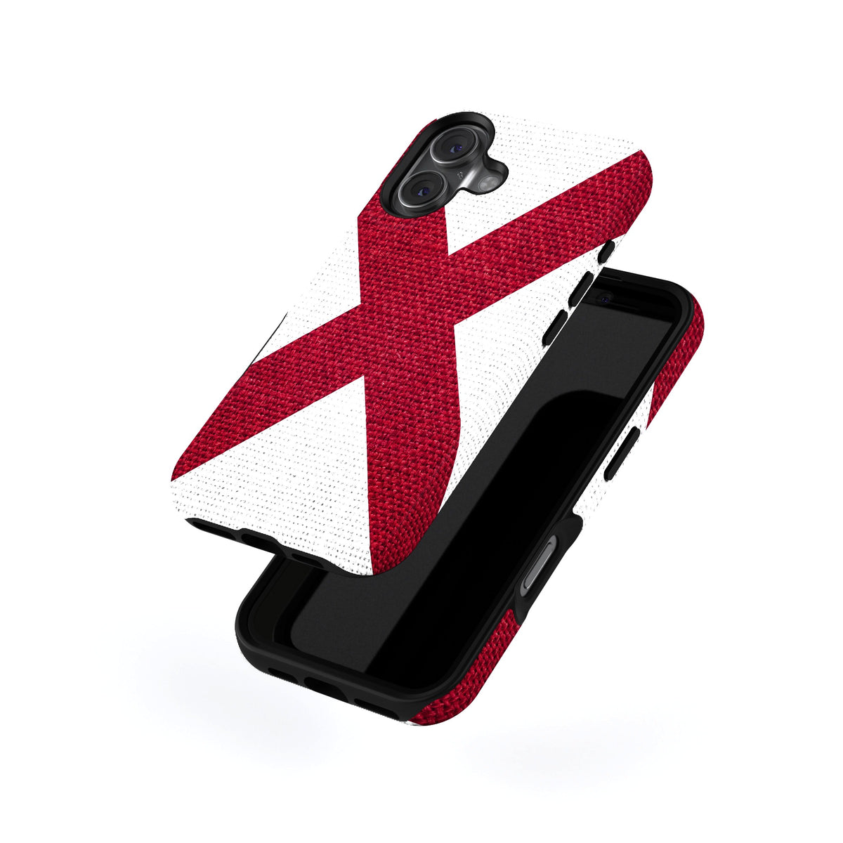 Alabama State Flag magnetic tough case for iPhone