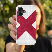 Alabama State Flag magnetic tough case for iPhone