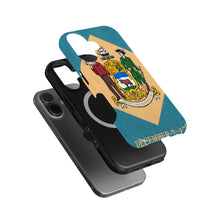 Delaware State Flag magnetic tough case for iPhone