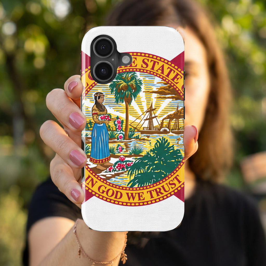Florida State Flag magnetic tough case for iPhone