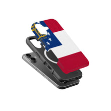 Georgia State Flag magnetic tough case for iPhone
