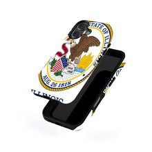 Illinois State Flag magnetic tough case for iPhone