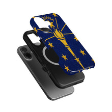 Indiana State Flag magnetic tough case for iPhone
