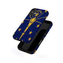 Indiana State Flag magnetic tough case for iPhone