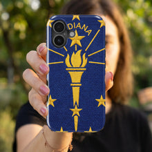 Indiana State Flag magnetic tough case for iPhone