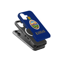 Kansas State Flag magnetic tough case for iPhone