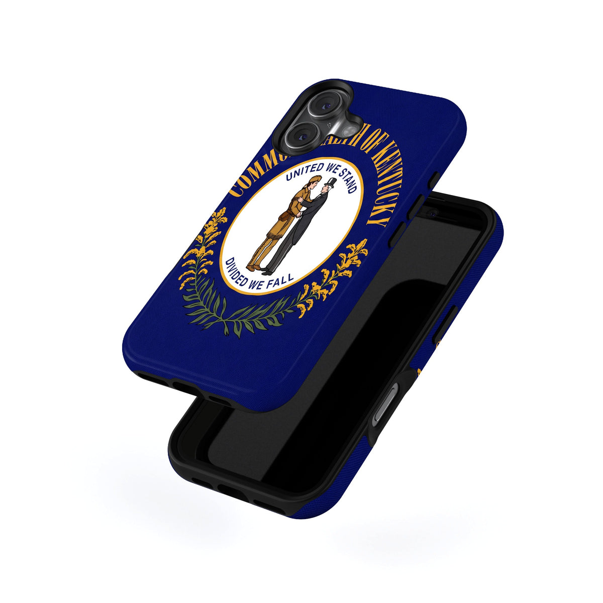 Kentucky State Flag magnetic tough case for iPhone