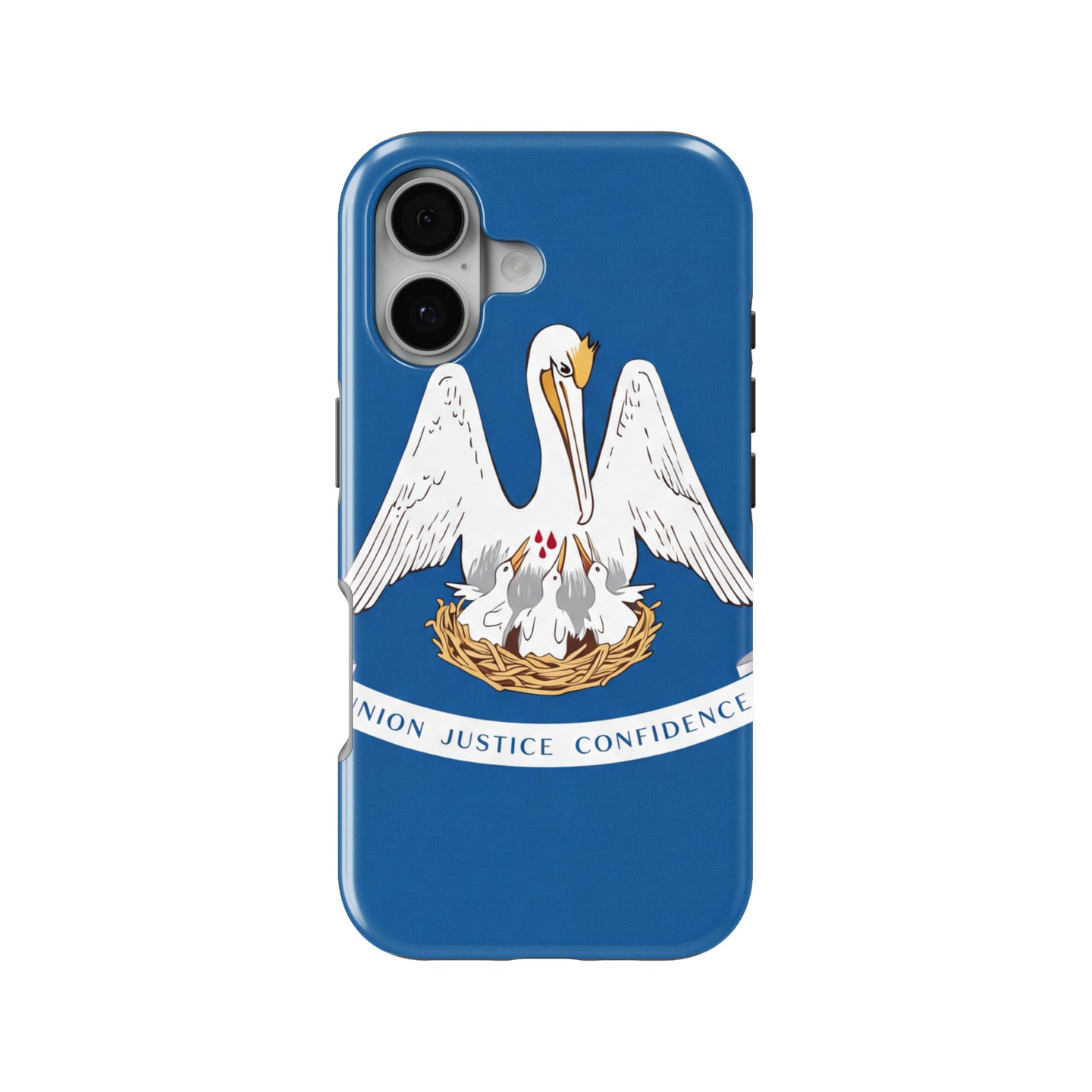 Louisiana State Flag magnetic tough case for iPhone