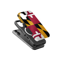 Maryland State Flag magnetic tough case for iPhone