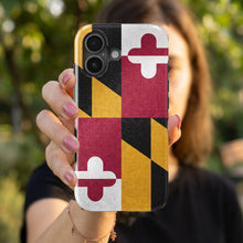Maryland State Flag magnetic tough case for iPhone