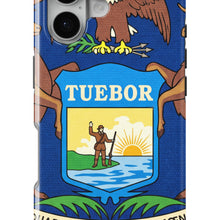 Michigan State Flag magnetic tough case for iPhone