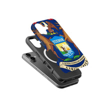 Michigan State Flag magnetic tough case for iPhone