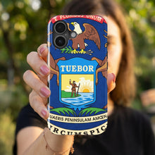 Michigan State Flag magnetic tough case for iPhone