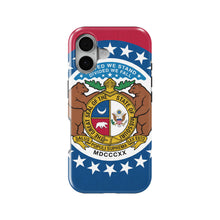 Missouri State Flag magnetic tough case for iPhone