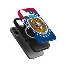 Missouri State Flag magnetic tough case for iPhone