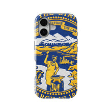 Nebraska State Flag magnetic tough case for iPhone