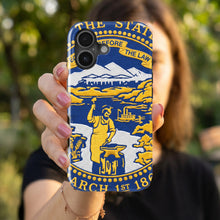 Nebraska State Flag magnetic tough case for iPhone