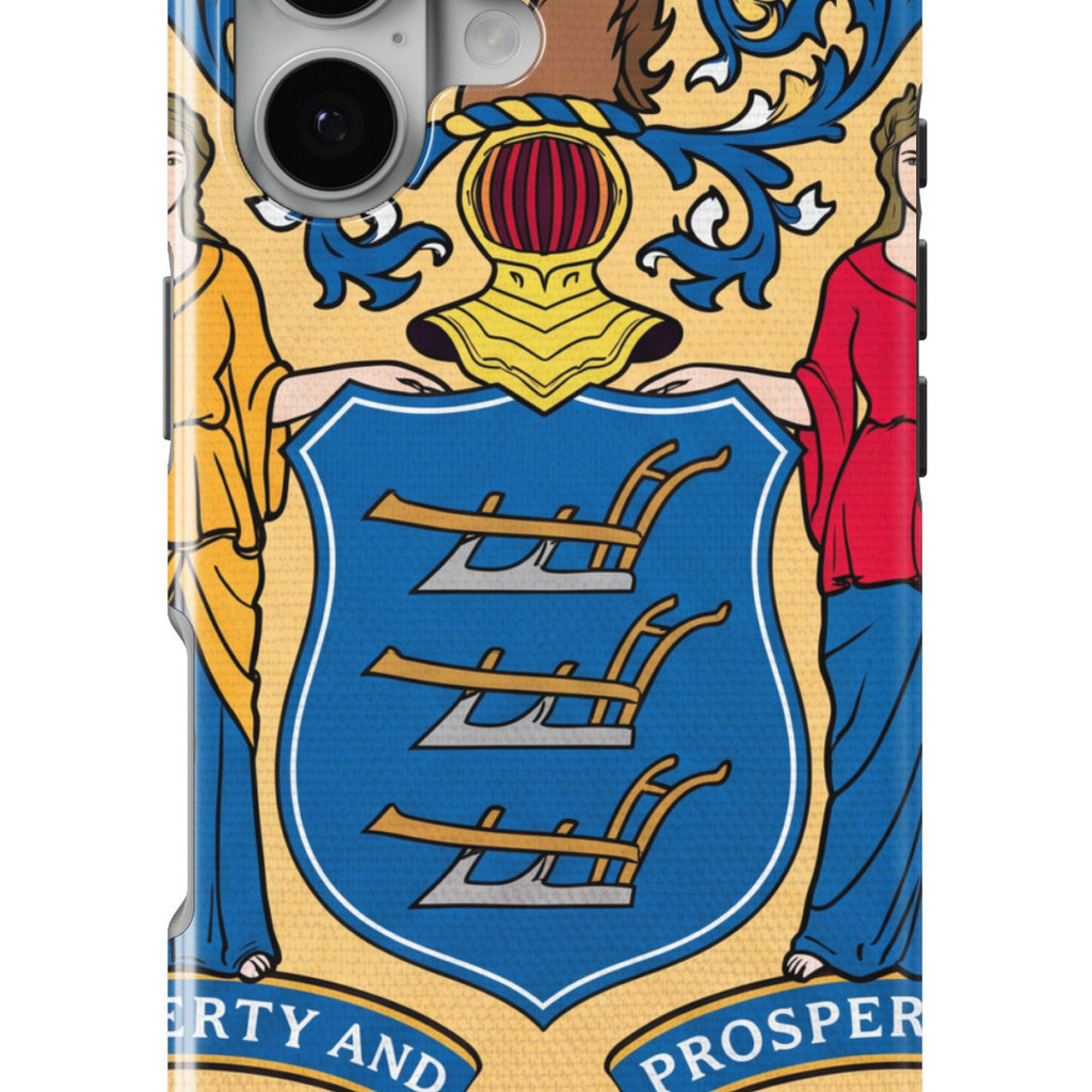 New Jersey State Flag magnetic tough case for iPhone