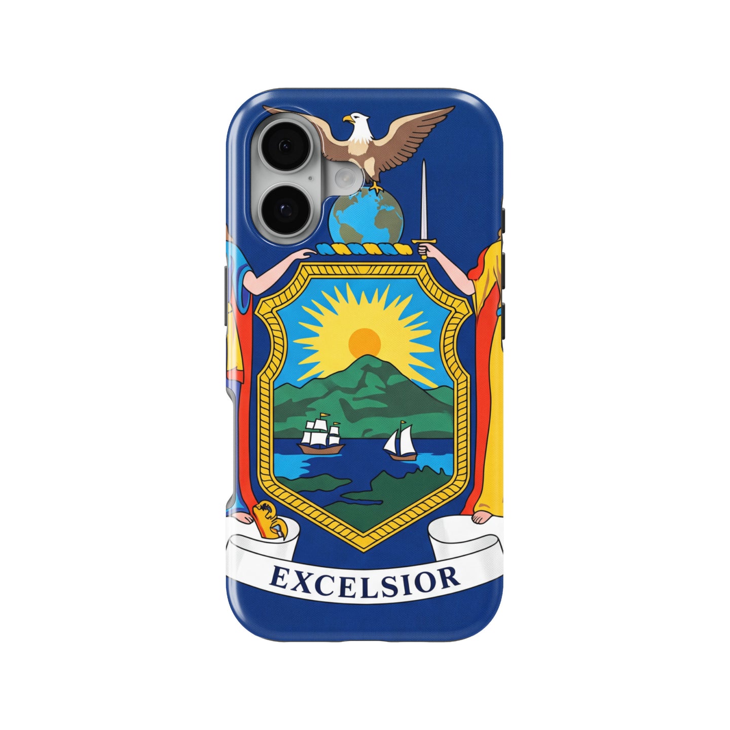 New York State Flag magnetic tough case for iPhone