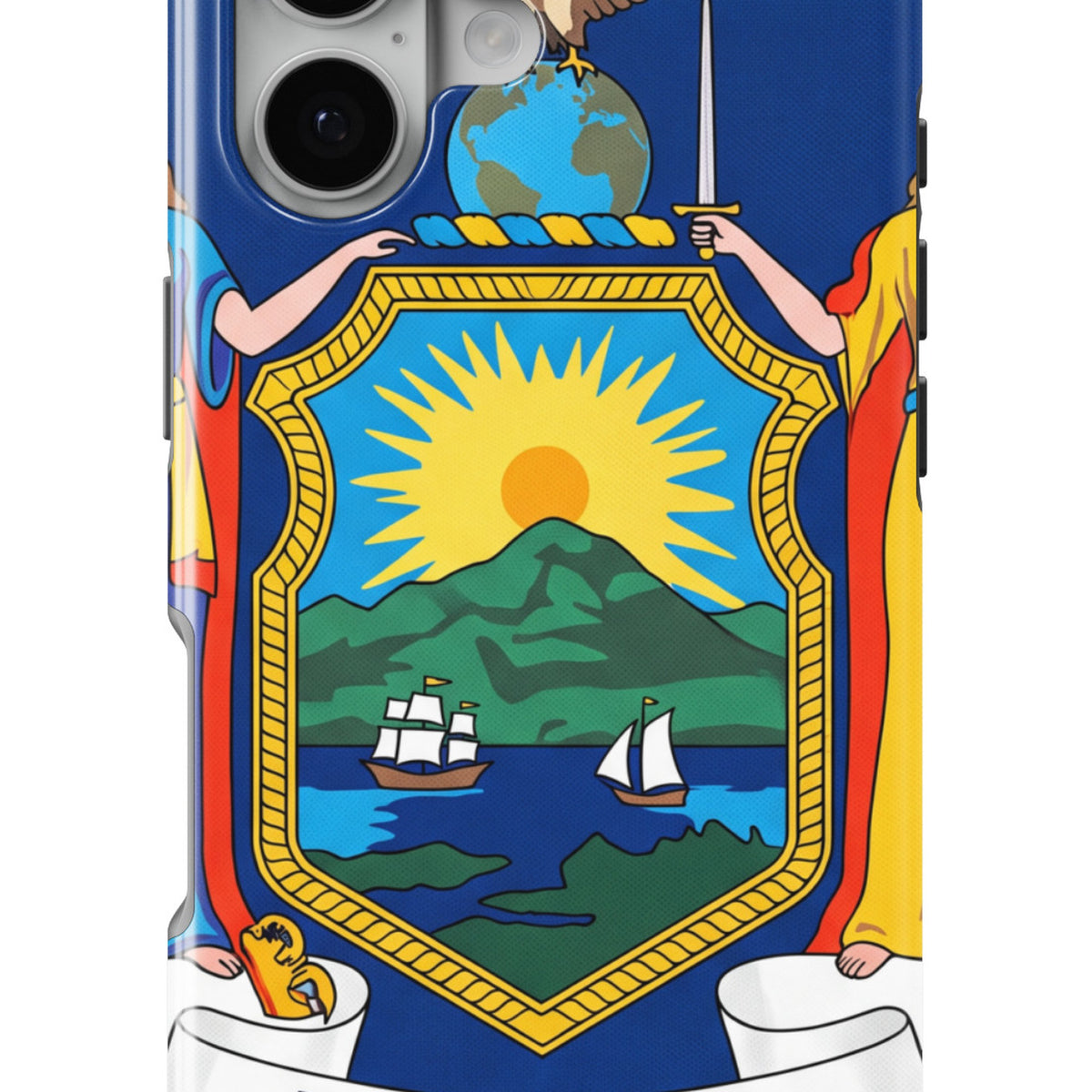New York State Flag magnetic tough case for iPhone