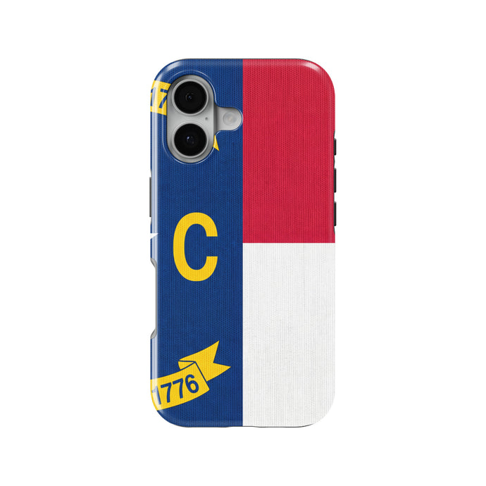 North Carolina State Flag magnetic tough case for iPhone