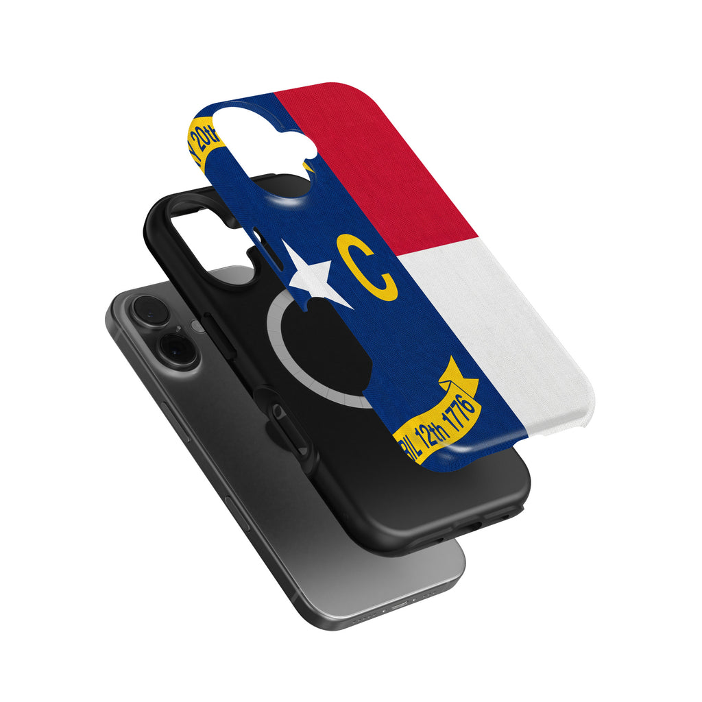 North Carolina State Flag magnetic tough case for iPhone