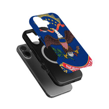 North Dakota State Flag magnetic tough case for iPhone