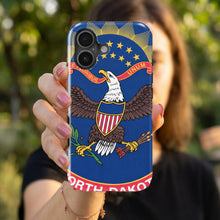 North Dakota State Flag magnetic tough case for iPhone
