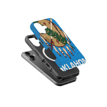 Oklahoma State Flag magnetic tough case for iPhone