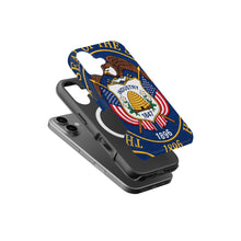 Utah State Flag magnetic tough case for iPhone