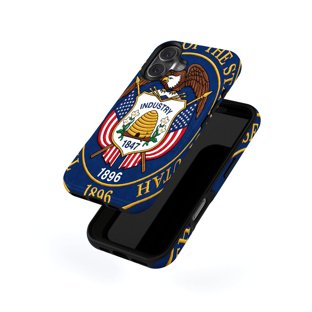 Utah State Flag magnetic tough case for iPhone