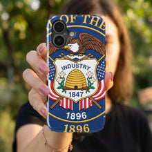 Utah State Flag magnetic tough case for iPhone